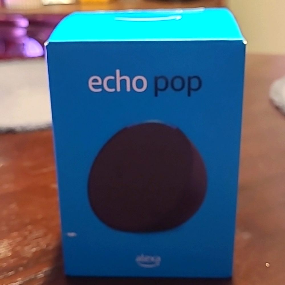 Amazon Alexa Echo Pop smart speaker Bluetooth hands free NIB speaker never used!
